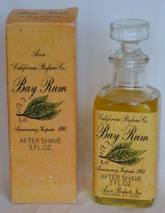 1980s Avon Bay Rum aftershave 